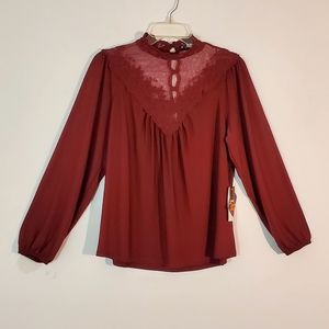 NWT Uncommon Job Long Sleeve Top
